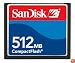 SanDisk 512 MB CompactFlash Card, SDCFB-512-A10 (Retail Package)