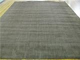 10'0 x 13'2 Gray Hand Tufted Wool Gabbeh Rug