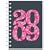 Go Stationery A5 2010 Diary week to view Pink Stencil