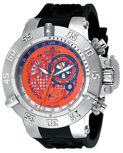 INVICTA MEN'S SUBAQUA NOMA III RESERVE ORANGE DIAL 6120