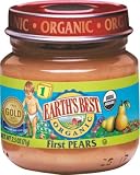 Earth's Best 1st Pears, 2.5 Ounce Jars (Pack of 24)