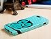 ETOU Sleeping Owl Printed Silicone Glittery Protective Case for iPhone 5