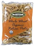 Mantova Italian Organic Whole Wheat Pasta, 1-Pound Bags (Pack of 12)