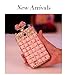 Fashion Bonzer Bling Diamond Cristal Bow Bowknot Slot Card Flip Case Cover Skin For Samsung Galaxy Note 2 3 S3 S4 Apple iPhone 4 4S 5 5S Phone (For_Samsung_Galaxy_S4_i9500)