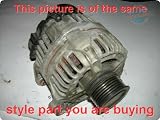 Alternator : GOLF 02 Hatchback, 1.9L (turbo diesel), 90 amp (Bosch)
