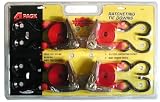 KR Tools 18320 Pro Series 4-Piece Ratcheting Tie Downs