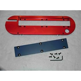 Betterley Tru-Cut Blade Insert System. Fits Delta Right Tilt 10 inch Unisaw, Tilting Arbor Saw and Contractor Saw