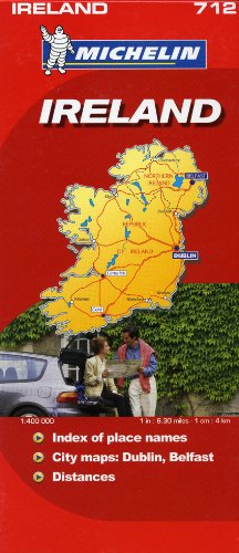 Michelin Map Ireland 712