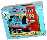 Thomas Save the Day gift set: play a sound book and cuddly Thomas the Tank Engine toy