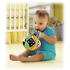 Clutch and Crinkle Ball by Fisher-Price