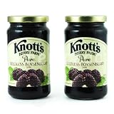Knott's ナッツベリーファーム ピュア シードレス ボイゼンベリージャム 2個セット Knott's Berry Farm Pure Seedless Boysenberry Jam 2 Set