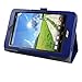 Acer Iconia ONE 7 B1-750 Case,Mama Mouth PU Leather Folio 2-folding Stand Cover with Stylus Holder for 7