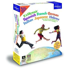 KidSpeak 6 In 1 ( Spanish, French, German, Italian, Japanese, Hebrew )