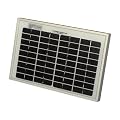 5W AKT Solar Battery Charger with diode and cigar lighter plug for easy connection