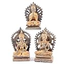 Stone Effect Small Thai Buddha 3 assorted designs sold separately