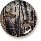 Wild Wings Gamebirds & Waterfowl Plates - Evening Flight - Grouse - B0006U38KI