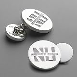 Northwestern University Sterling Silver Cufflinks by M.LaHart