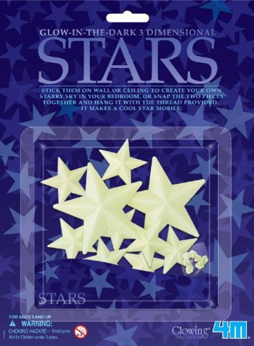 Childrens Toyshop  Toys : Great Gizmos - Glow 3D Stars