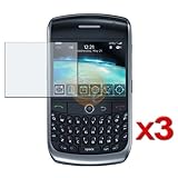 3x ANTI-GLARE SCREEN PROTECTOR FOR BLACKBERRY TOUR 9630