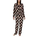 Paul Frank for Target Juniors' Julius Microfiber Notch Pajama Set - Black