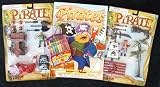 Bilingual Pirate Coloring Book, Crayons and Play Set