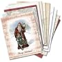 Christmas Past - Box Set of 12 Assorted Christmas Greeting Cards and Patterned Envelopes