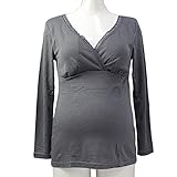 ローズマダム rosemadame マタニティ ソフトサーモ9分袖インナー グレー M-L 105-5259-01