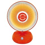 Ｄ−ＭＯＤＥＬ　コンパクトヒーター　レッド　※スイッチオンで速暖！あったかパワフルヒーター！ コンパクトヒーター