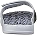 adidas Men's Adissage 2.0 Slides Sandal, White/Black/White, 12