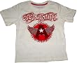 AEROSMITH - Logo - Cream Colored Vintage Toddler T-shirt