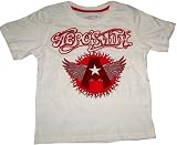 AEROSMITH - Logo - Cream Colored Vintage Toddler T-shirt