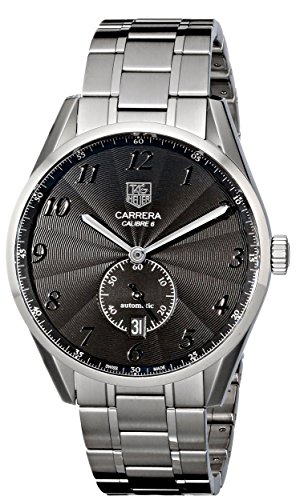 Tag Heuer Men s WAS2110.BA0732 Carrera Black Dial Dress Watch