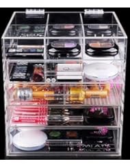 Beauty: Home Decoration High Quality Handmade Clear Acrylic Makeup Organizer - Home Decoration