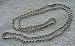 Chrome Beaded Neck Chain Key-ID-Badge-Reel Holder