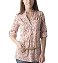Promod Bl&uuml;mchen-Hemdbluse mit G&uuml;rtel