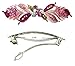 Crystal Flower Barrette YY86800-3pink