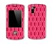 Pink Circles Design Decal Protective Skin Sticker for LG Shine