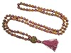 Inspiring Love and Devotion- Prayer Mala Beads Pink Jade Rudraksha Japa Mala Yoga Gift