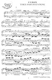 Bach J.S. 3-Part Inventions: Invention No. 7: Instantly download and print sheet music