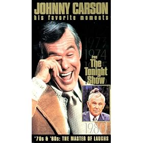Johnny Carson - His Favorite Moments from The Tonight Show - '70s & '80s, The Master of Laughs [VHS]