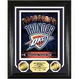 Oklahoma City Thunder - Inaugural Season - 24KT Gold Coin Photo Mint