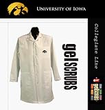 Iowa Hawkeyes Long Lab Coat from GelScrubs