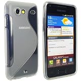 Schutzh�lle TPU Hard Case f�r Samsung Galaxy S Advance I9070 - S Curve - Transparentvon "KJ-Vertrieb"