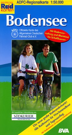 City Travel Guides Discounted  Bücher : ADFC Regionalkarten, Bodensee: Mit Bodenseeradweg und Rheintour bis Schaffhausen. Die neue große Radwanderkarte! Alle Radtouren für Wochenendtour und Tagesausflug. ... Mit Straßennamen zur besseren Orientierung