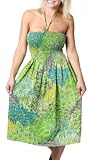 Alki'i Women's One-size-fits-all Tube Dress/Coverup with Peacock Print (many colors)