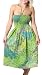 Alki'i Women's One-size-fits-all Tube Dress/Coverup with Peacock Print (many colors)
