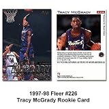 Fleer Toronto Raptors Tracy McGrady 1997-98 Rookie Card