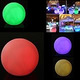 7 Color Changing Night Light Decoration Round Ball Shaped (Usa)