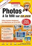 Photos à la télé sur CD-DVD