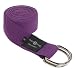 Sporting Goods : Hugger Mugger D-Ring Yoga Strap 6-Foot (Purple)
